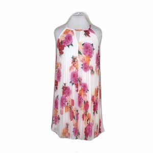 NWT Calvin Klein Floral Halter Dress